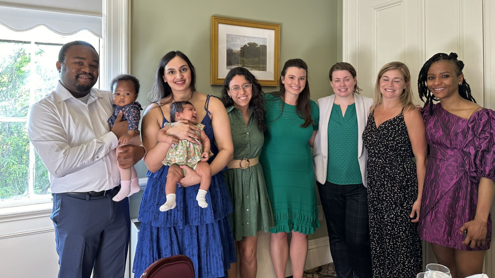 group photo of fellows, et al